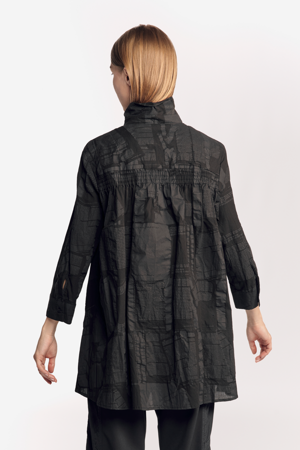 Блуза UMBRA AG-124-38118-Umbra_Ч\ПРИНТ фото