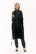 Cardigan-тренч  WANDA чорний AG-217-25113-Wanda_ЧОР фото 1